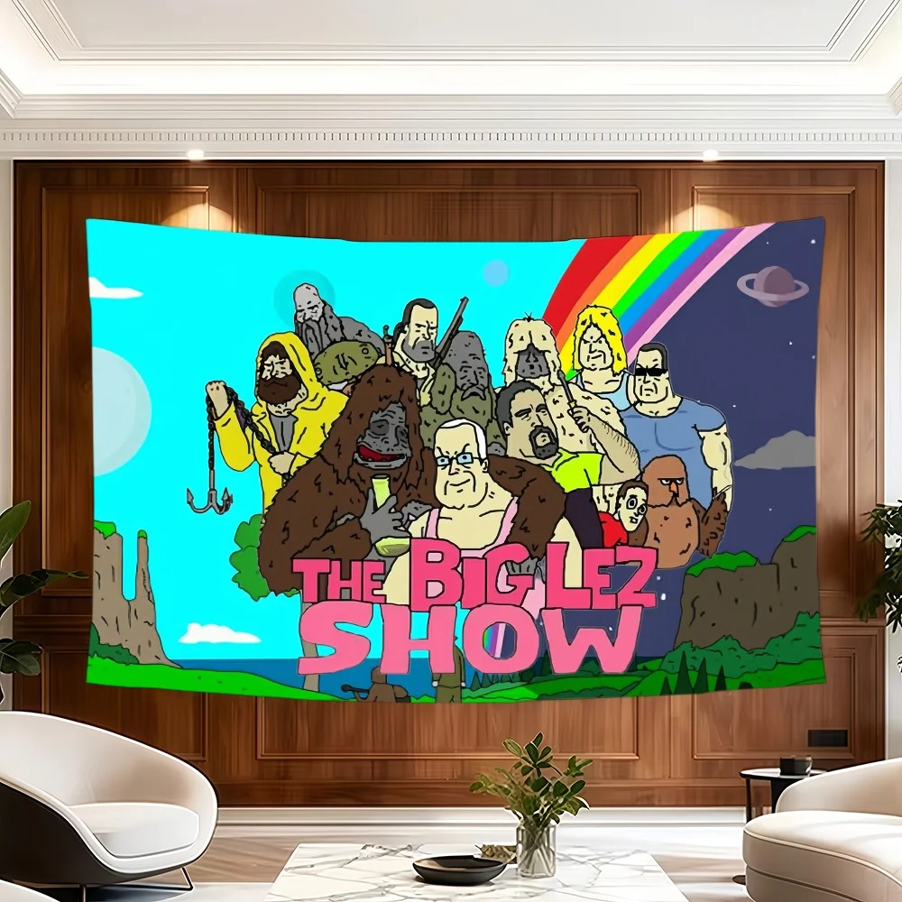 Outdoor Camping Show - Drapeaux décoratifs de dessin animé The