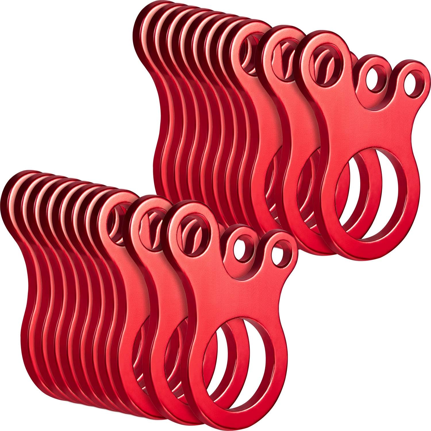 Outdoor Camping Extension Cord - 20 pièces de tendeurs de cordes