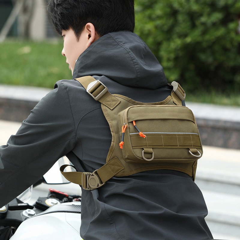 Outdoor Camping Vest - Sacs de poitrine unisexes pour moto,
