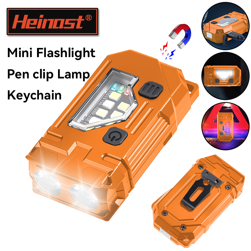 Headlamp - Mini porte-clés EDC lampe de poche