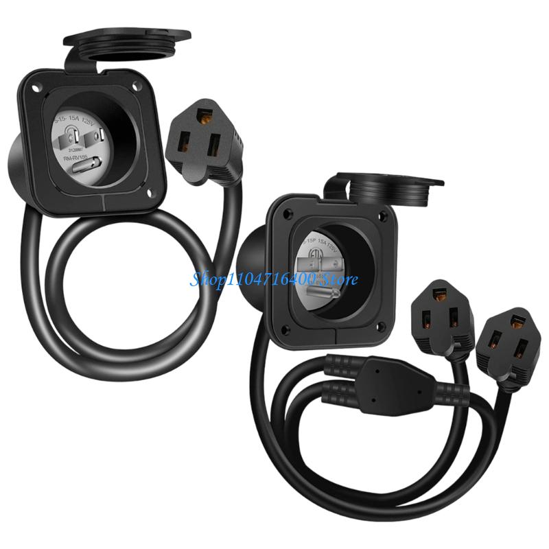Outdoor Camping Extension Cord - Y1gd – rallonge sortie étanche, câble