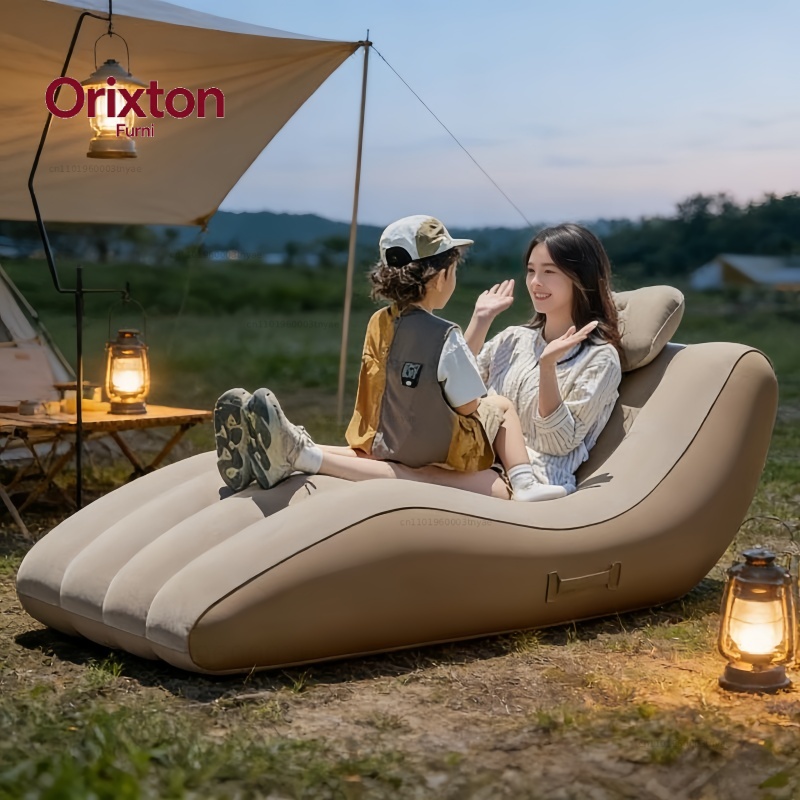 Outdoor Camping Lounge Chairs - Chaise longue gonflable portable d'extérieur -