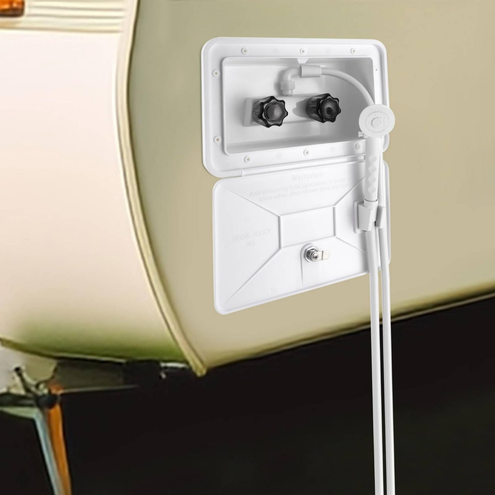 Outdoor Camping Shower - Boîte de douche extérieure compacte pour