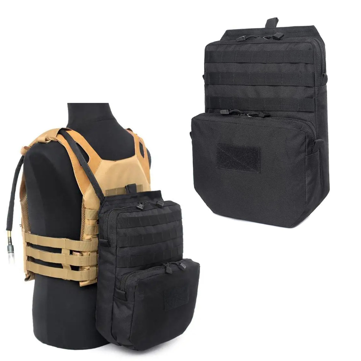 Outdoor Camping Vest - GlaEDC-Sac à dos d'hydratation en nylon