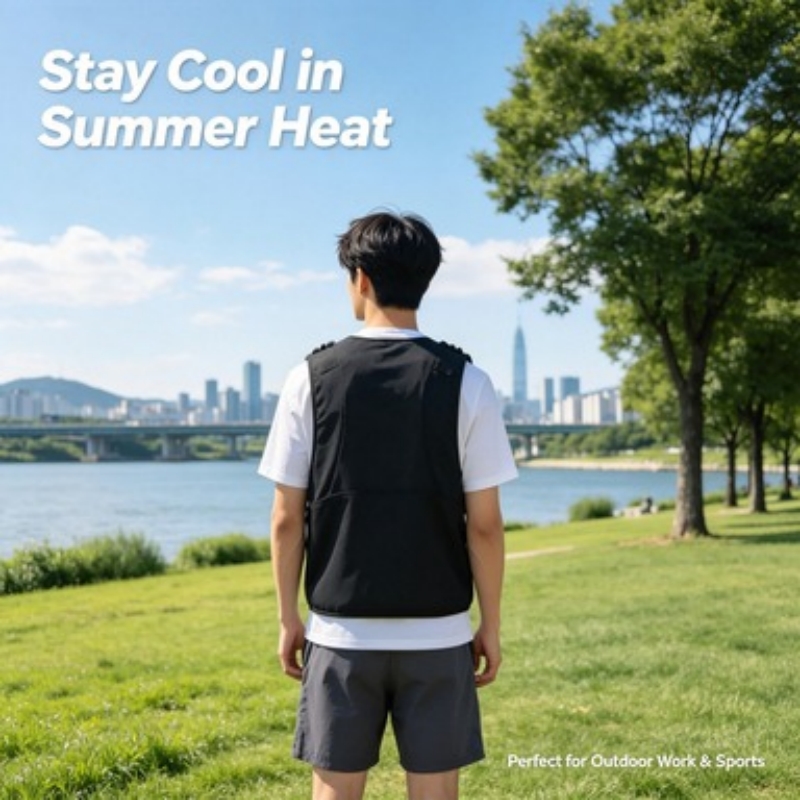 Outdoor Camping Vest - Gilet de refroidissement par eau avec