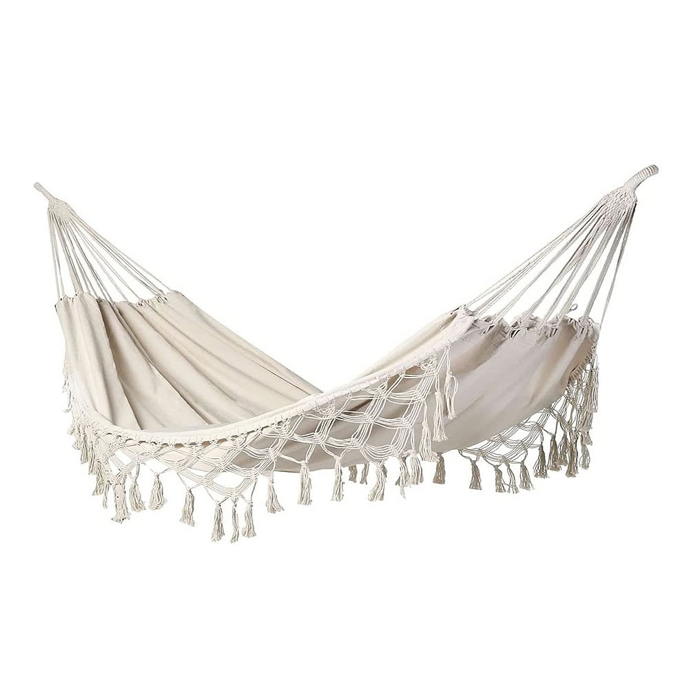Camping Outdoor Or Indoor - Hamac à double pompon avec fonction