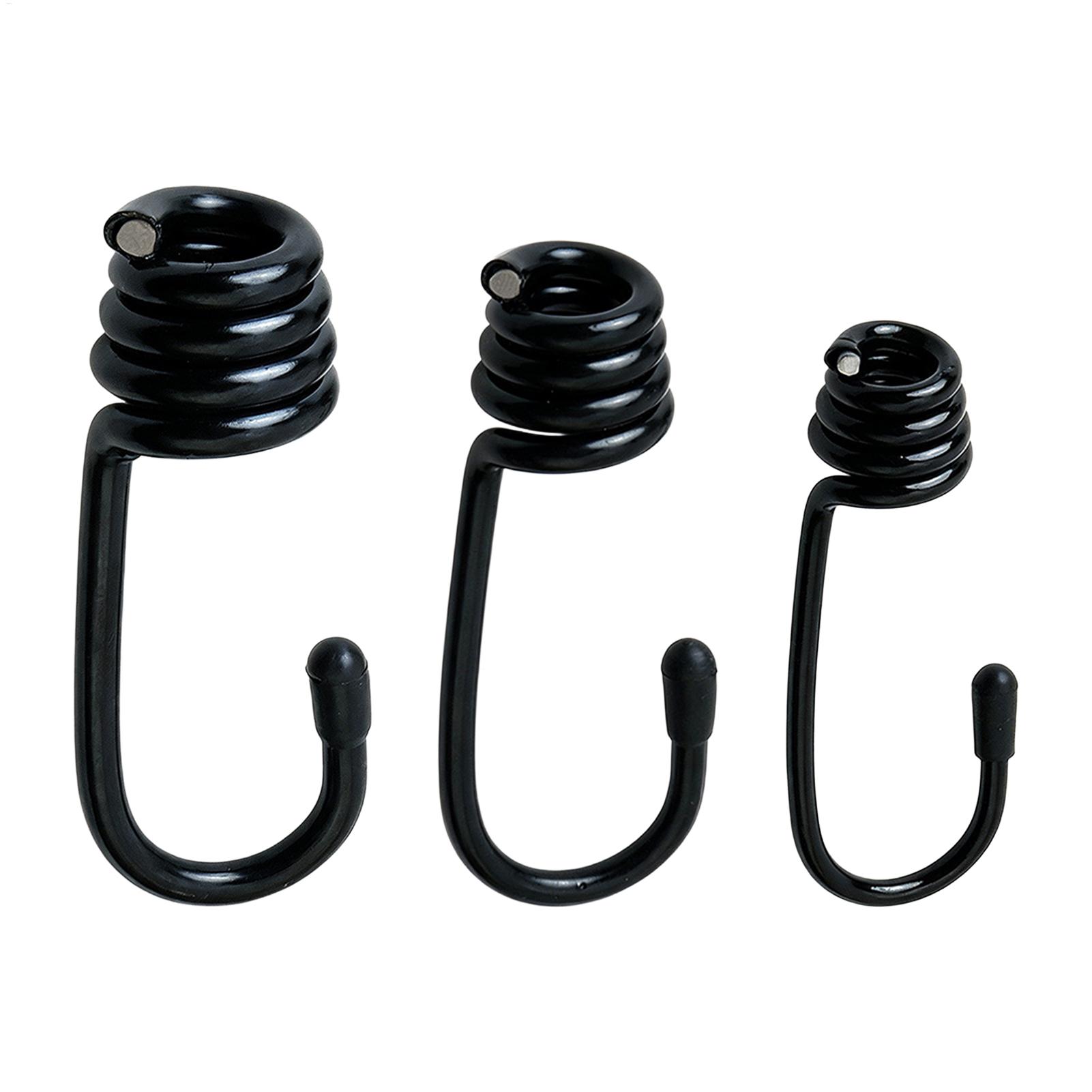 Outdoor Camping Extension Cord - Crochets en métal robustes pour cordes