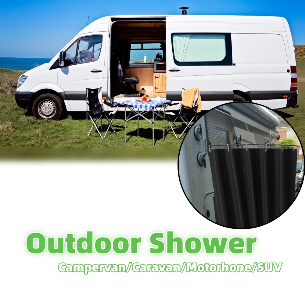 Outdoor Camping Shower - Rideau de douche de camping extérieur
