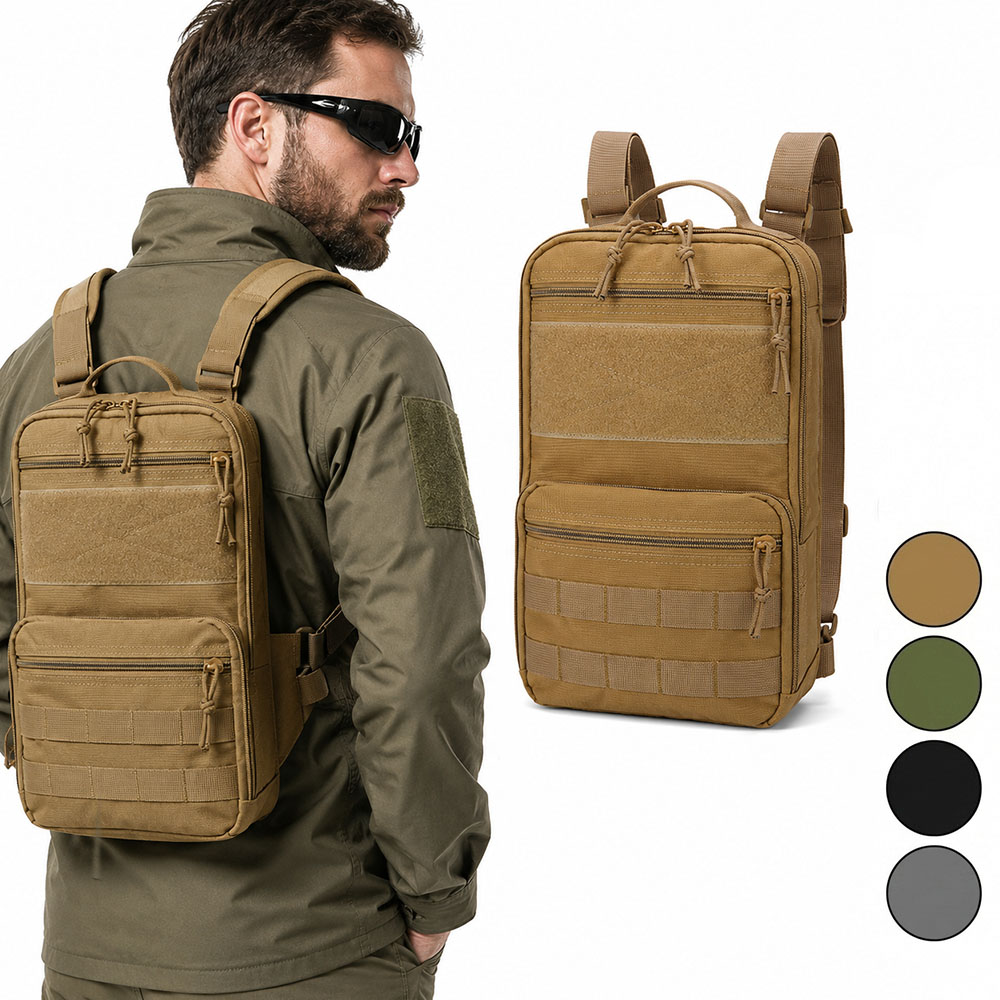 Outdoor Camping Vest - Sac à dos tactique MOLLE imperméable