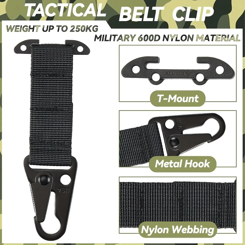 2 pièces de clips MOLLE en for - Outdoor Camping Vest avis et prix