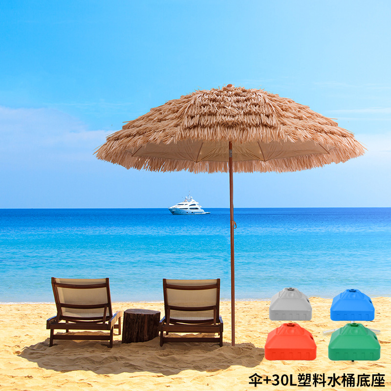 Parasol en paille pour l'extér - Outdoor Camping Umbrella avis et prix