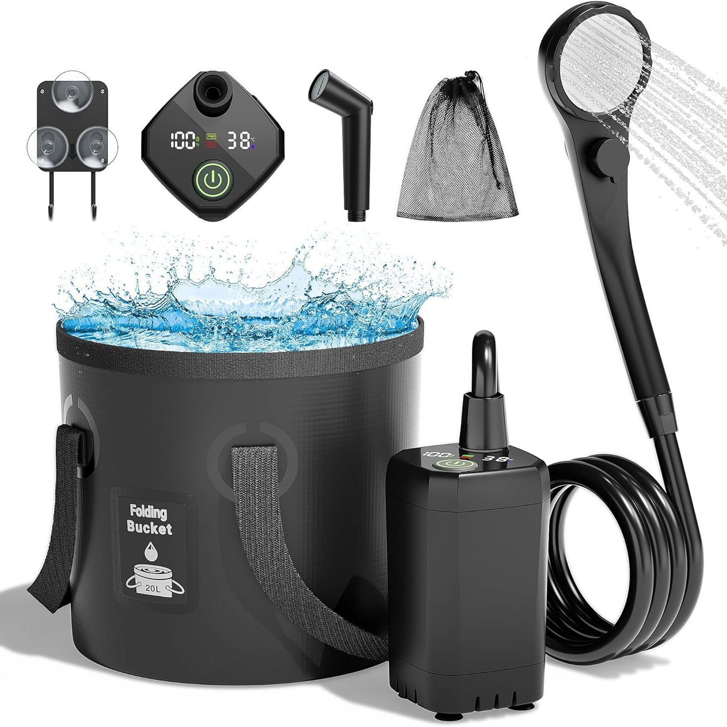 Douche électrique portable aut - Outdoor Camping Shower avis et prix