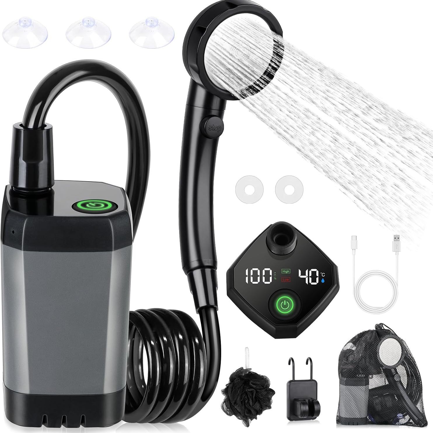 Douche électrique portable aut - Outdoor Camping Shower avis et prix