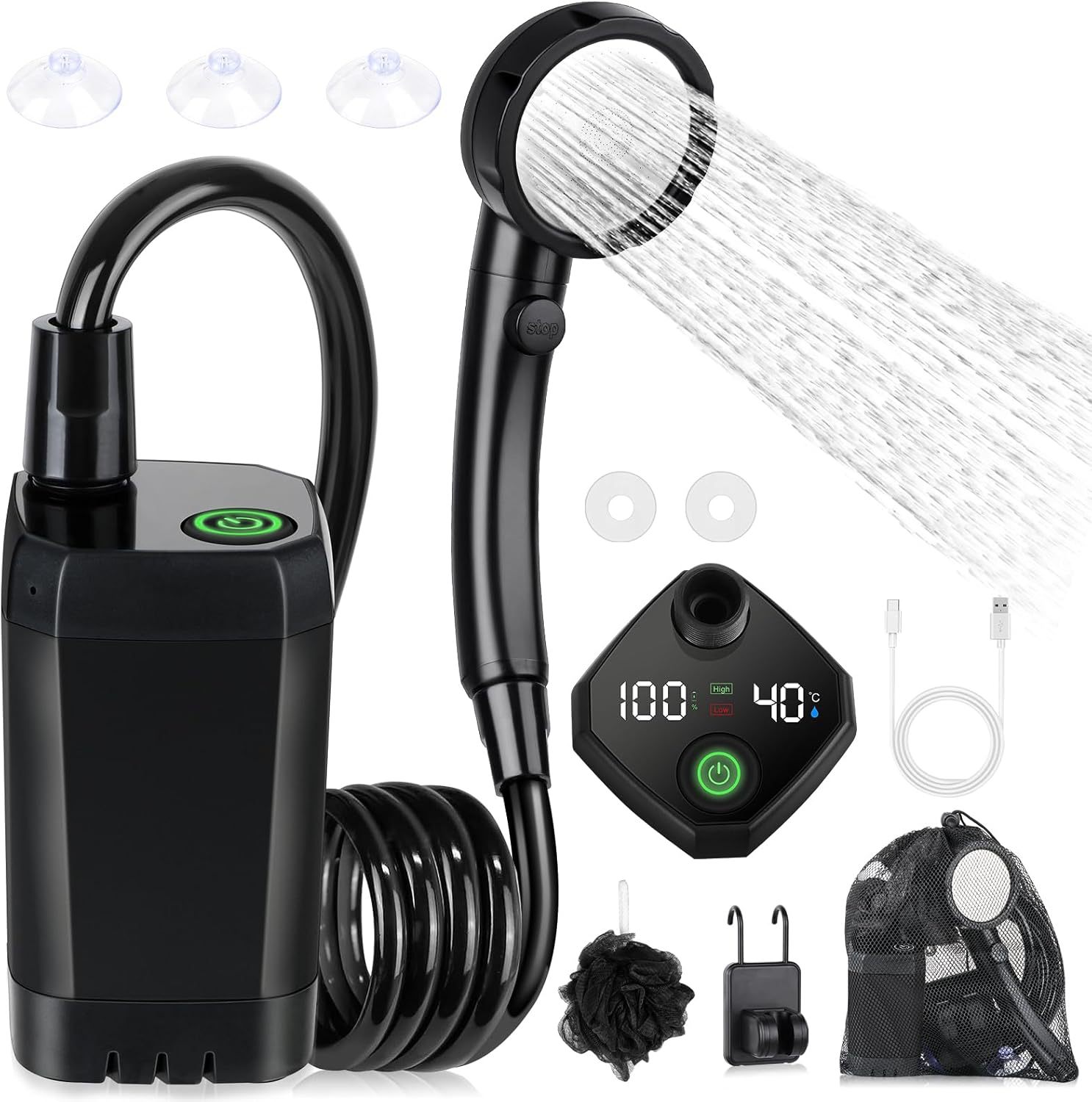 Douche électrique portable aut - Outdoor Camping Shower avis et prix