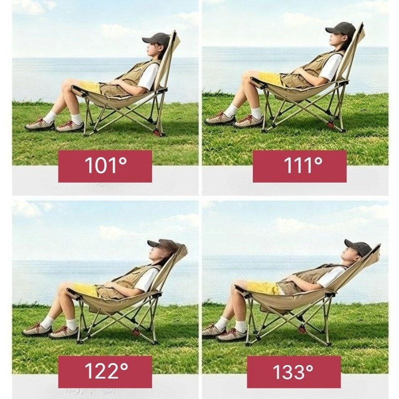 Chaise de camping inclinable r - Outdoor Camping Lounge Chairs avis et prix