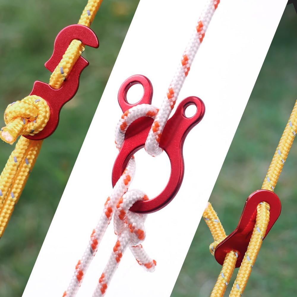 20 pièces de tendeurs de corde - Outdoor Camping Extension Cord avis et prix