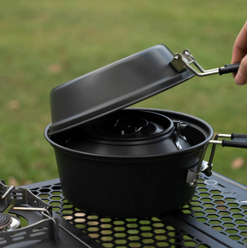 Ensemble de cuisine de camping - Outdoor Camping Kettle avis et prix