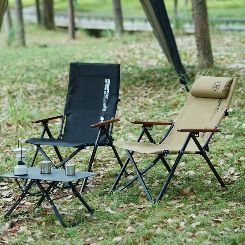Chaise de camping pliante à do - Outdoor Camping Lounge Chairs avis et prix