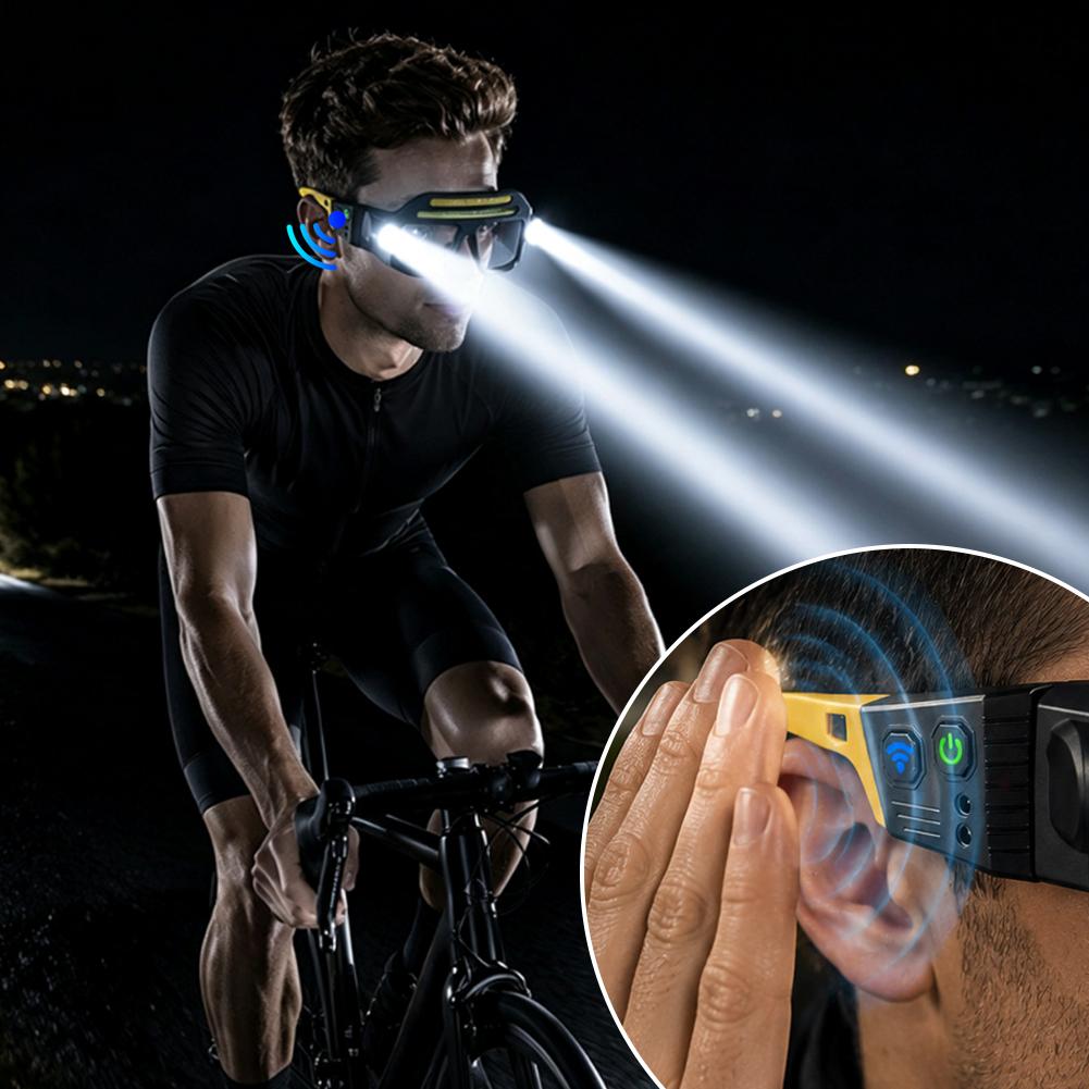 Lampe frontale de style lunett - Headlamp avis et prix