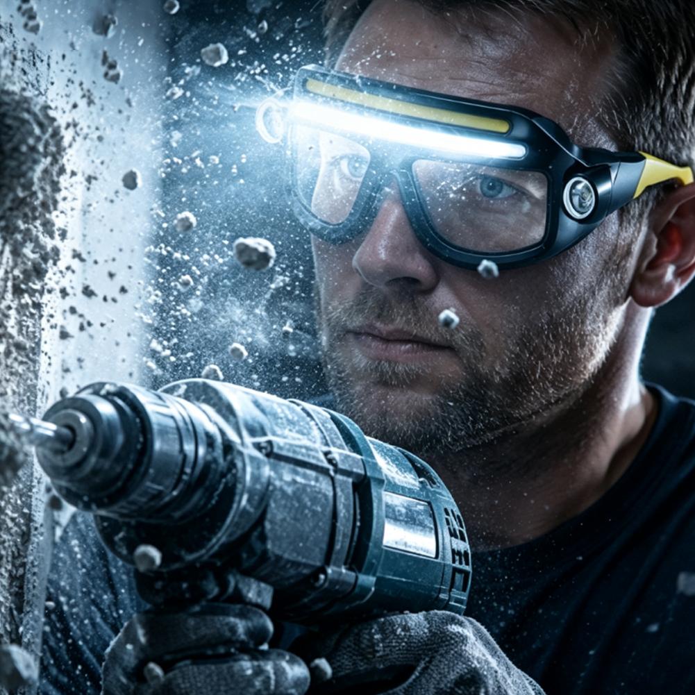 Lampe frontale de style lunett - Headlamp avis et prix