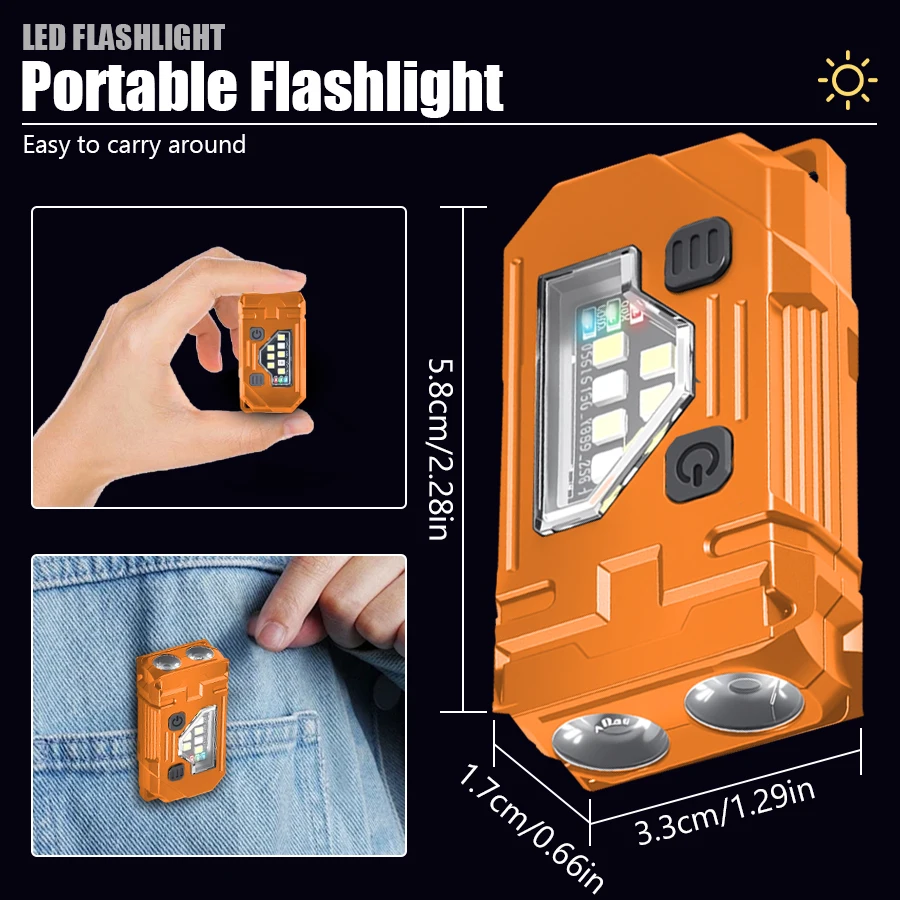 Mini porte-clés EDC lampe de p - Headlamp avis et prix