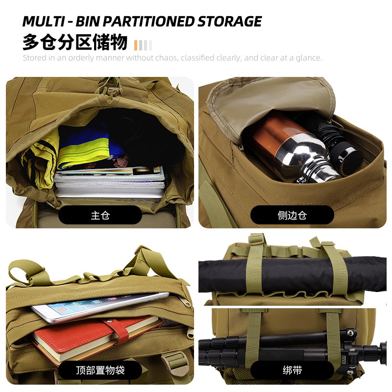 Sac à dos tactique de grande c - Lightweight Backpack 65L avis et prix
