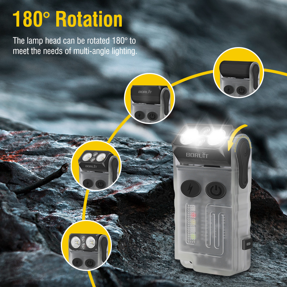BORUiT V20 Lampe torche LED ED - Headlamp avis et prix