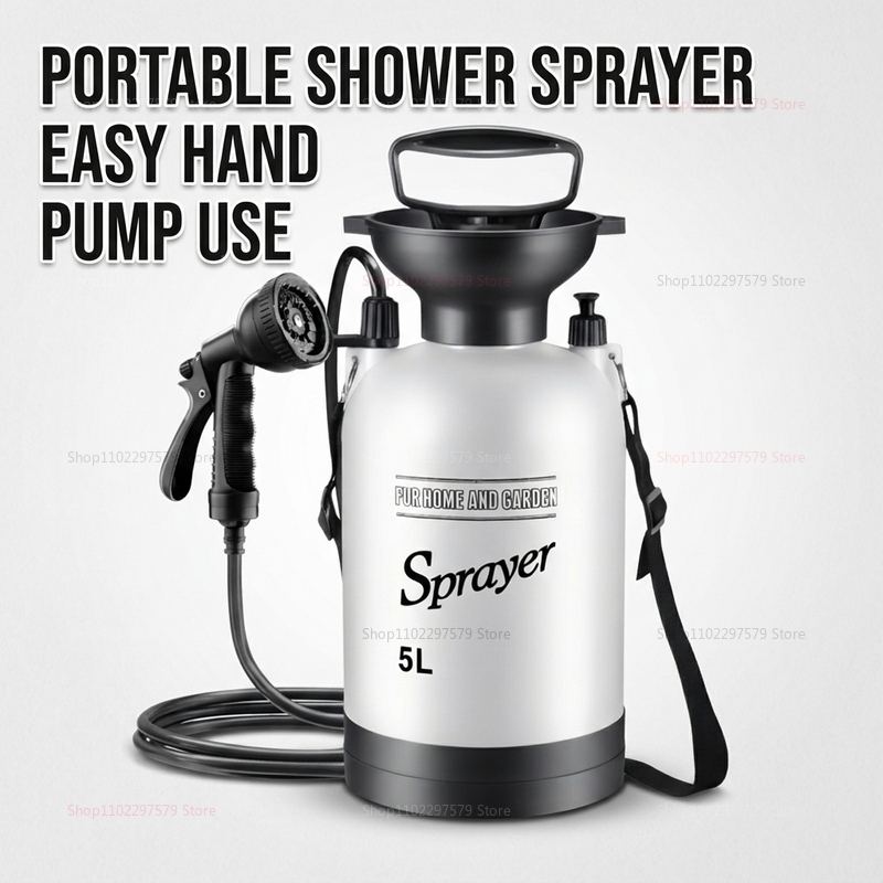 Douche de camping portable 5L, - Outdoor Camping Shower avis et prix