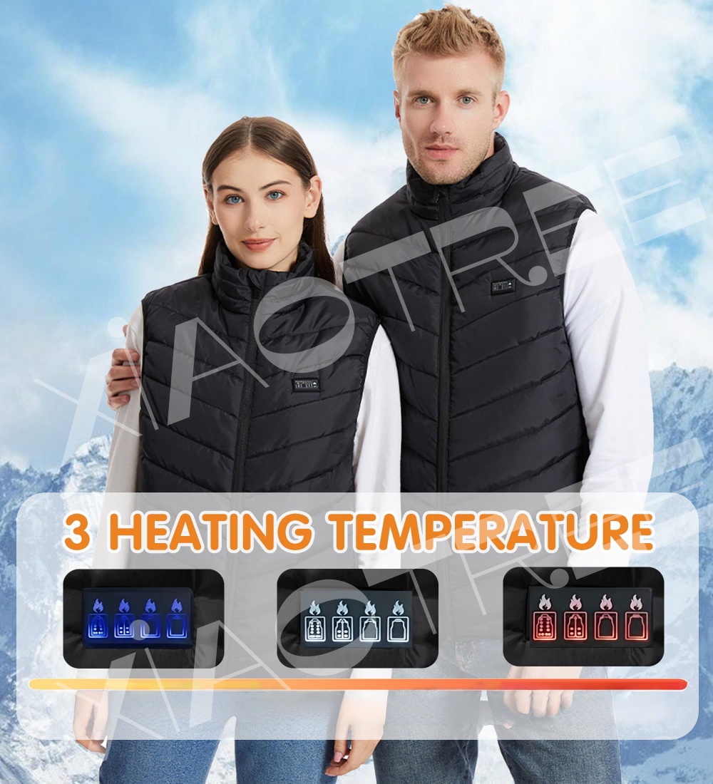 28/9 zones gilet chauffant hom - Outdoor Camping Vest avis et prix