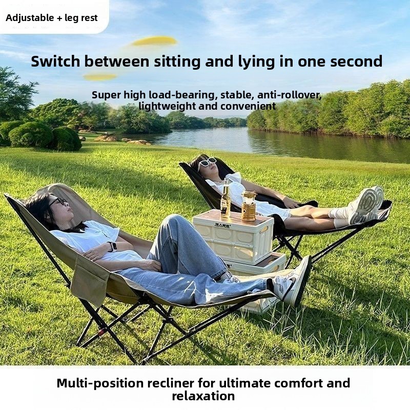 Chaise Moon avec quatre repose - Outdoor Camping Lounge Chairs avis et prix