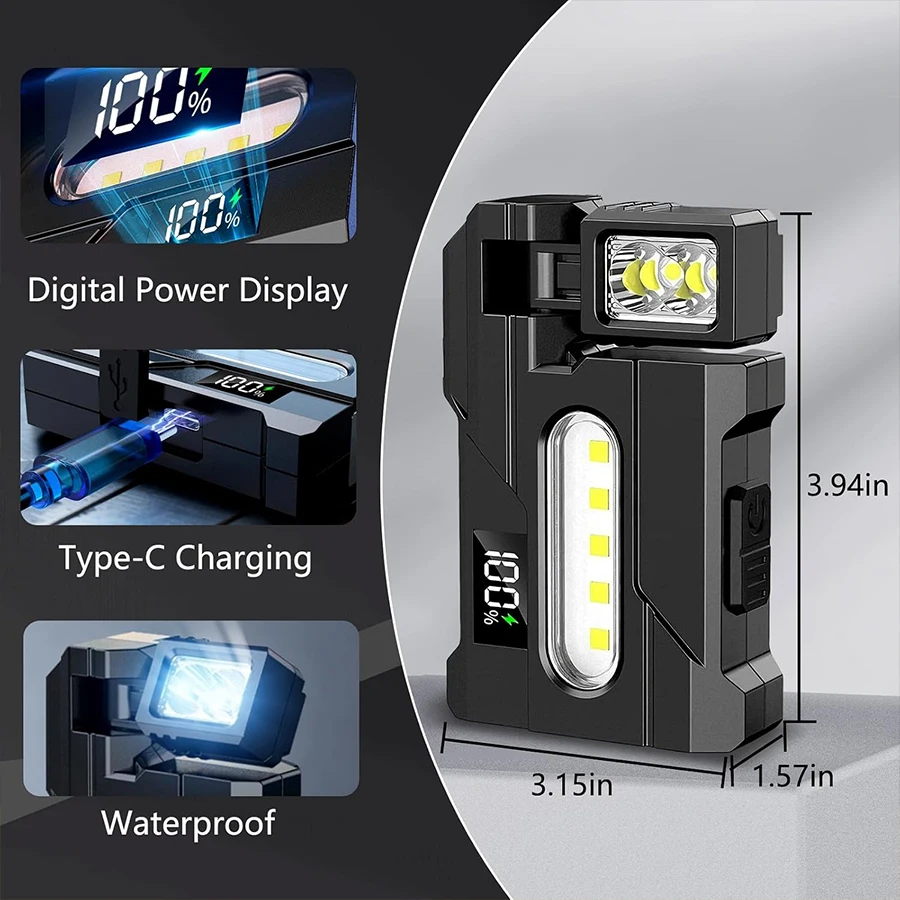 Lampe de poche EDC multifoncti - Headlamp avis et prix
