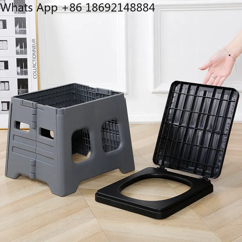 Toilette de voiture pliable po - Outdoor Camping Toilet avis et prix