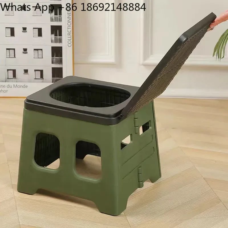 Toilette de voiture pliable po - Outdoor Camping Toilet avis et prix