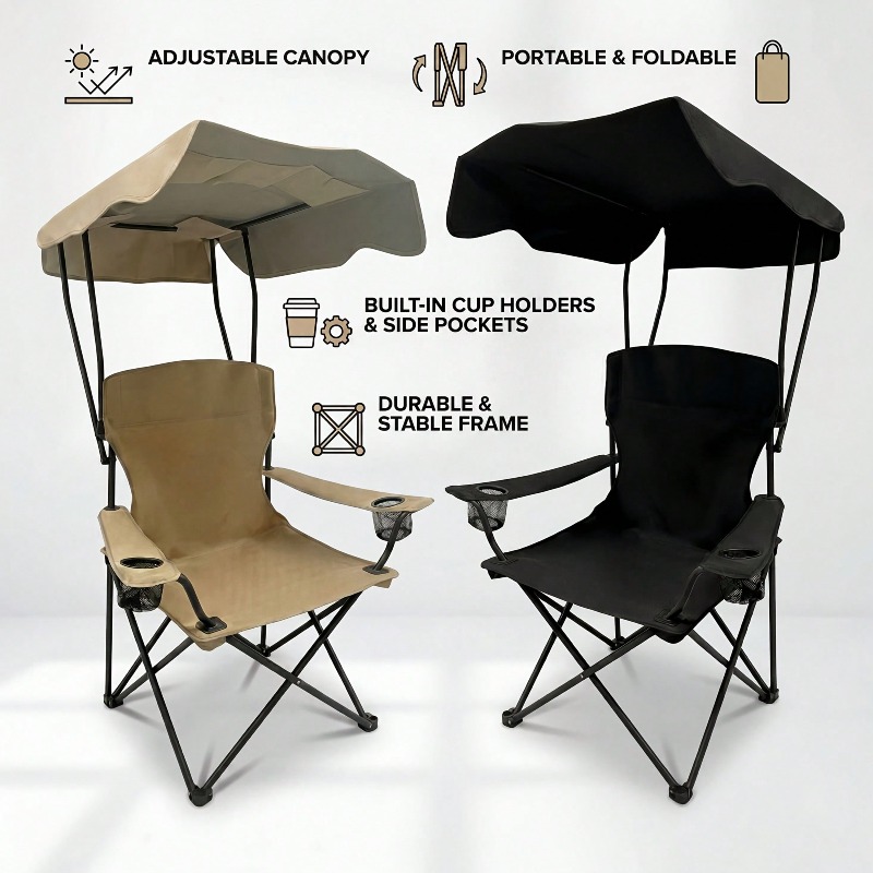 Chaise de camping d'extérieur  - Outdoor Camping Lounge Chairs avis et prix