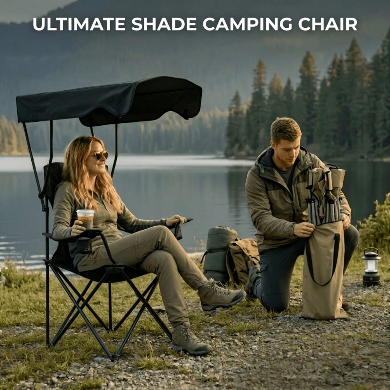 Chaise de camping d'extérieur  - Outdoor Camping Lounge Chairs avis et prix
