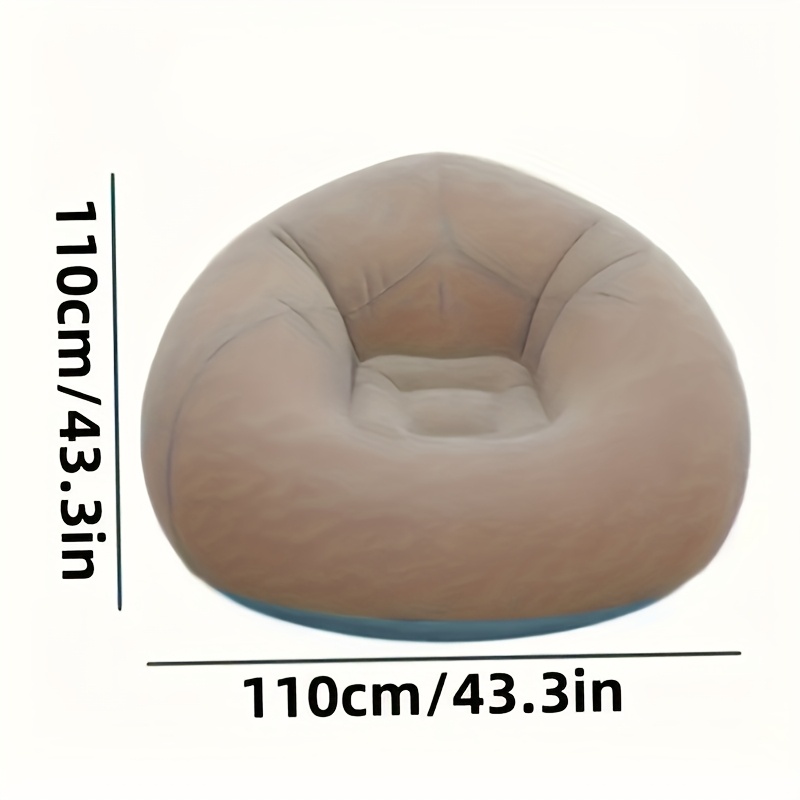 Canapé gonflable floqué en PVC - Outdoor Camping Lounge Chairs avis et prix